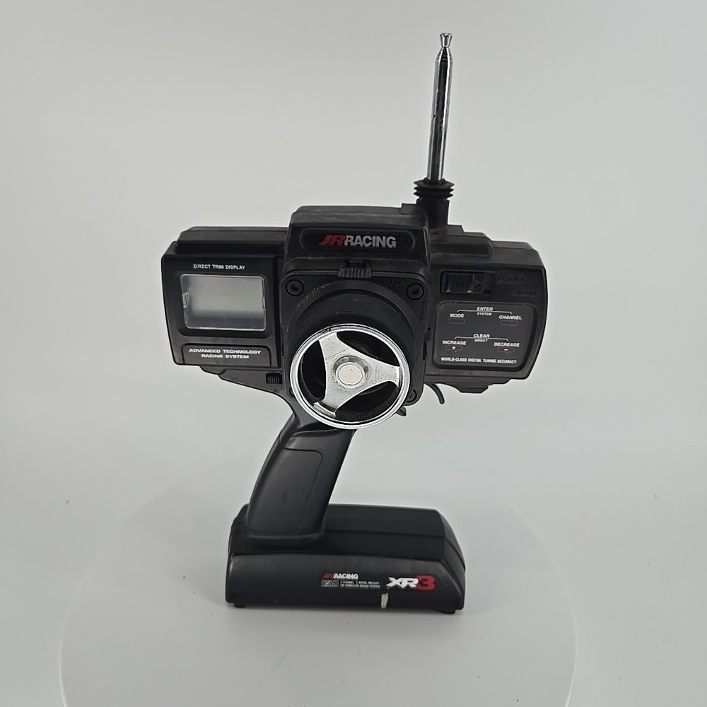 JR Racing XR3i RC Remote (For‎ Parts/Repair) Untested